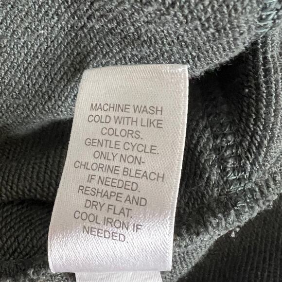 J Jill Womens Dress XL Gray French Terry Long Sleeve Sweatshirt Dress Pockets - Picture 7 of 7